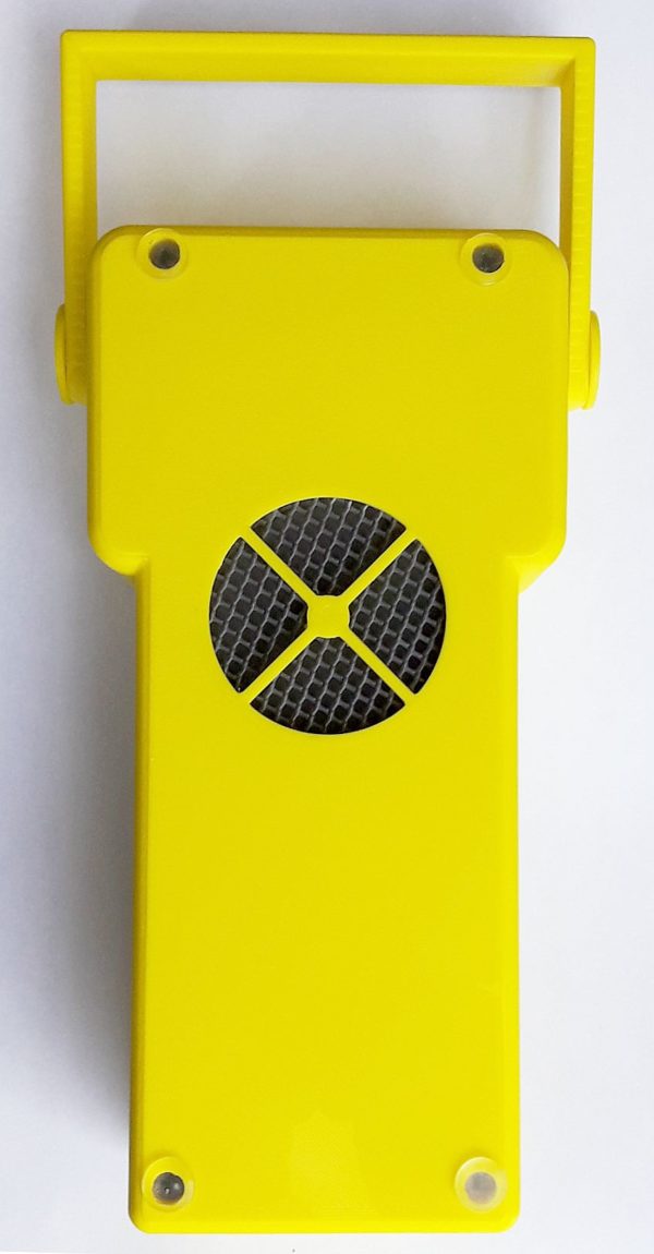 Contatore geiger professionale Guardian Ray Smart 2.8p giallo lato sonda pancake
