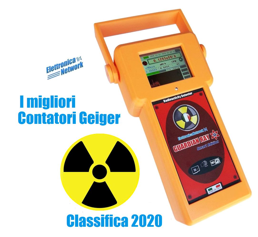Detectores de radiación Geiger de uso general