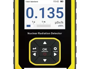 Contador Geiger tipo panqueque modificado ex FNIRSI GC-01